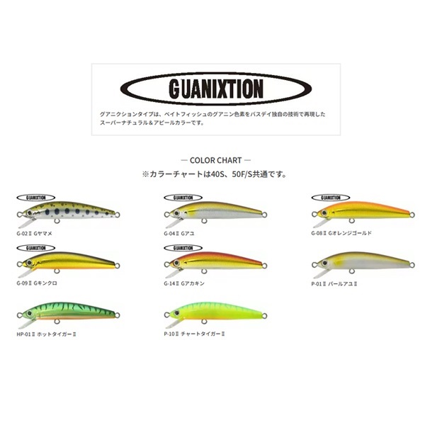 シュガーミノー 50F